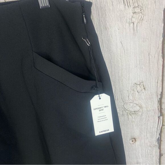 Express Supersoft Twill Skirt NWT Size Small 261 - Picture 2 of 9